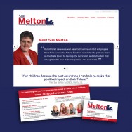Melton for Texas Campaign Website & Collateral